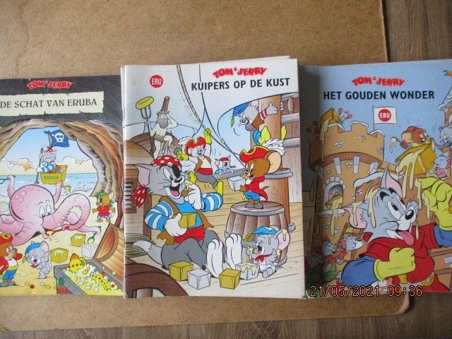 adv2473 tom en jerry eru, Eén stripboek, Ophalen, Gelezen