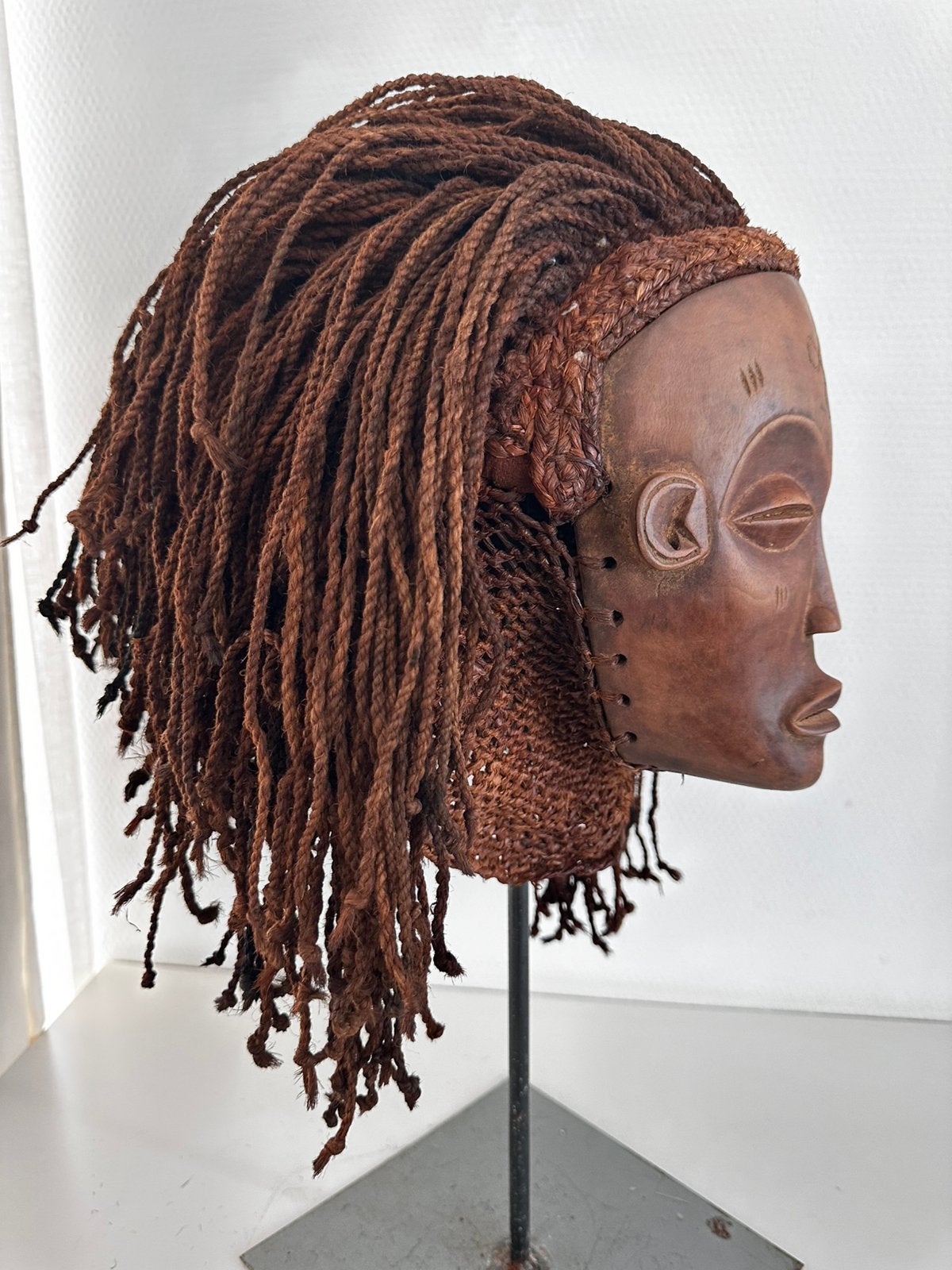 Authentiek exclusief Chokwe Mwana Pwo masker Angola 1940, Ophalen of Verzenden