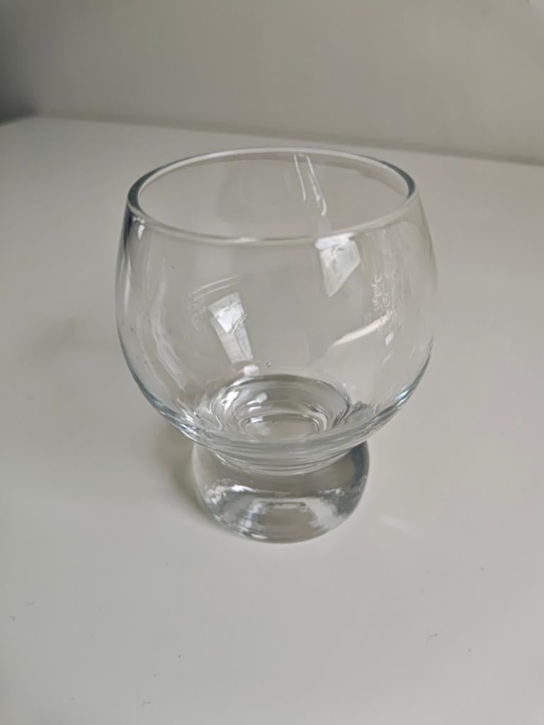 Klein glazen borrelglas - perfect voor likeur of shotjes, Ophalen of Verzenden