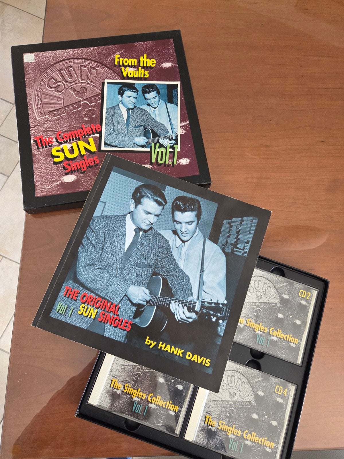 Complete Sun singles vol.1 4cd box Bear Family, Ophalen of Verzenden, Zo goed als nieuw