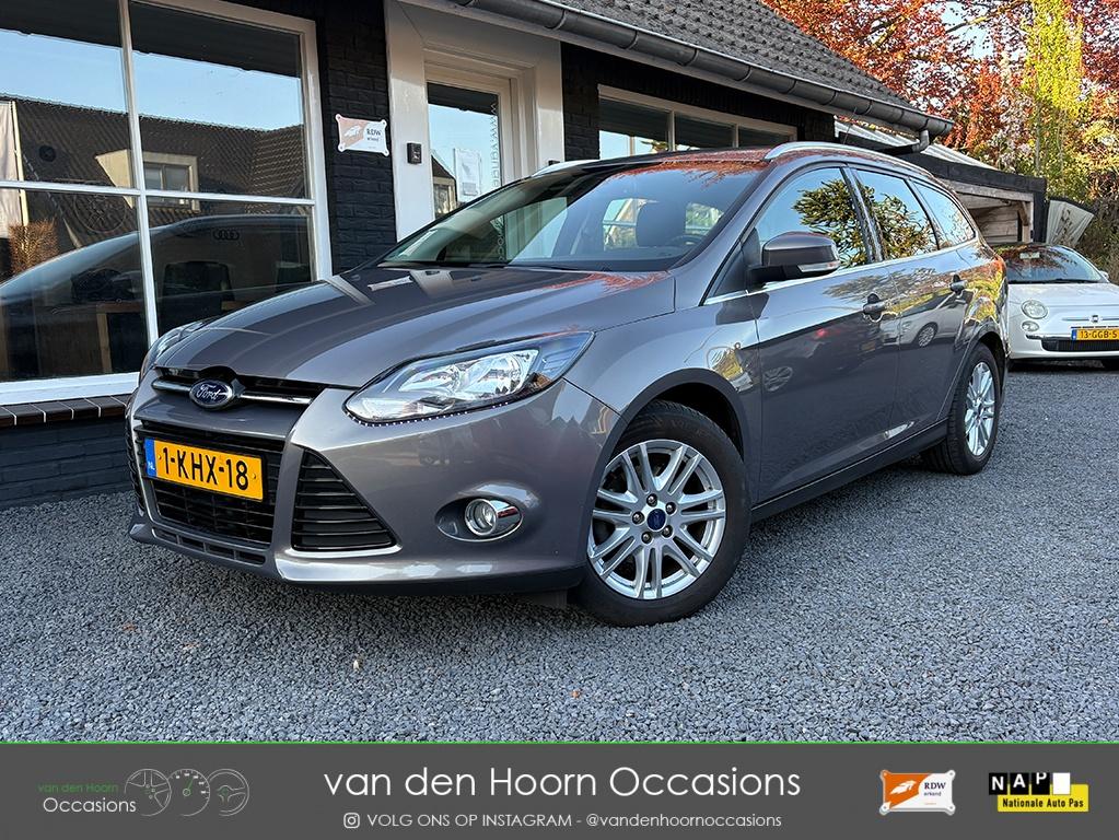 Ford FOCUS Wagon 1.0 Titanium CRUISE | CLIMA | NW APK | PARK, Focus, Euro 5, 125 pk, Gebruikt