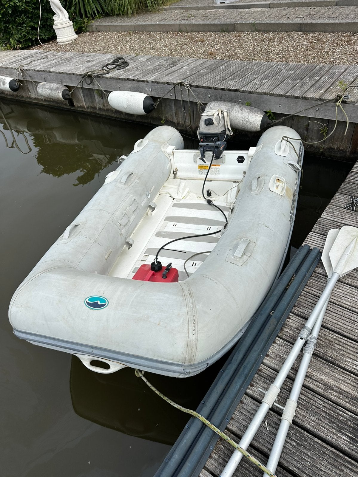 Walkerbay Rib hypalon Genesis 270 met caps, Watersport en Boten, Rubberboten, Ophalen, Gebruikt, Polyester/glasvezel, Overige merken