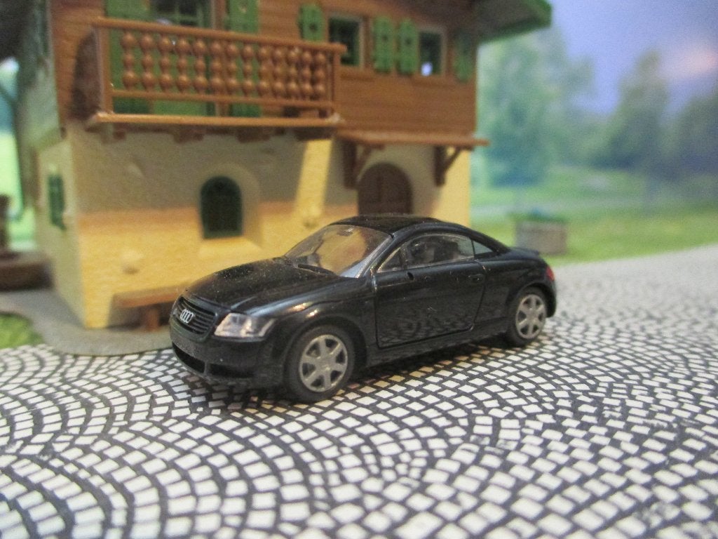 Audi TT Coupé (1e generatie) - Rietze zwart TTS, Hobby en Vrije tijd, Ophalen of Verzenden, Gebruikt, Auto, Rietze