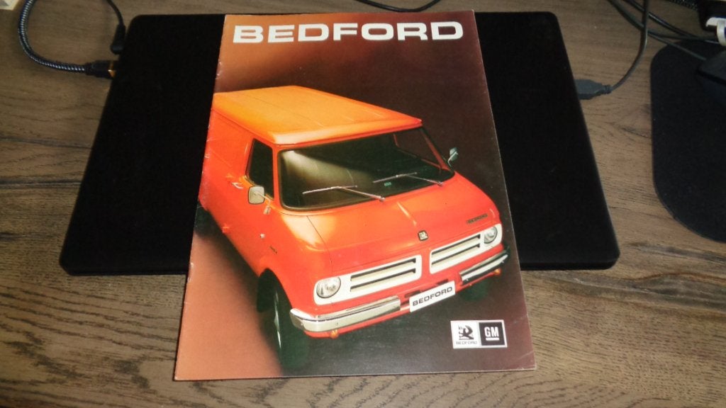 Folder  BEDFORD CF Modellen    1974, Verzenden, Zo goed als nieuw, Overige merken