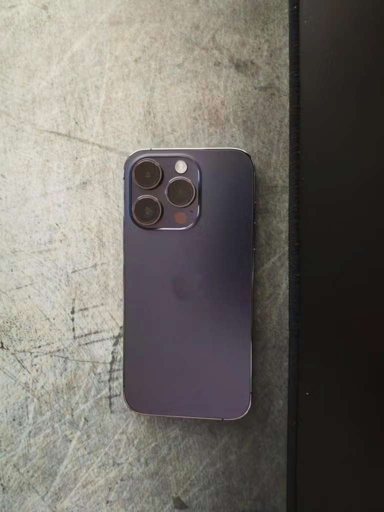 iPhone 14 Pro, Paars, Ophalen of Verzenden, Zonder abonnement, 79 %