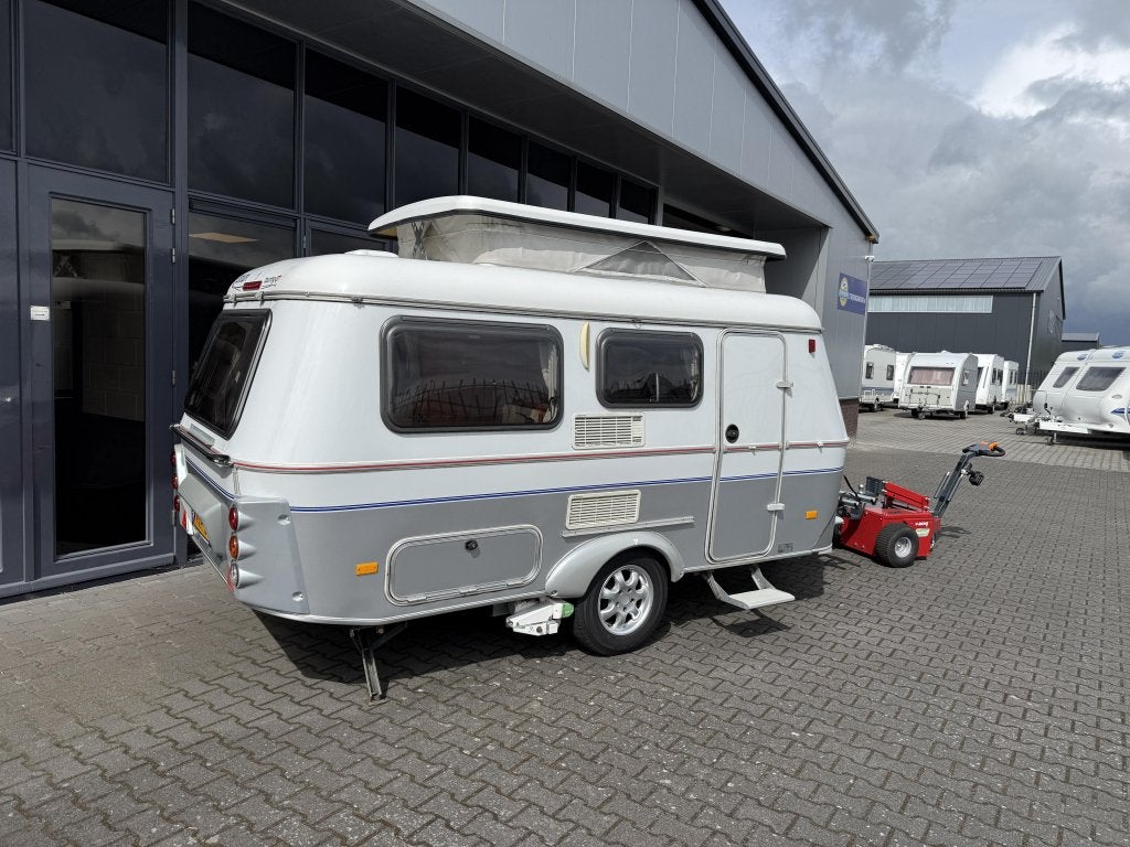 Eriba Touring Triton 430 GT Bed + Zit 730KG Leeg + Bovag2025, Schokbreker, Bedrijf, Treinzit, Tot en met 3