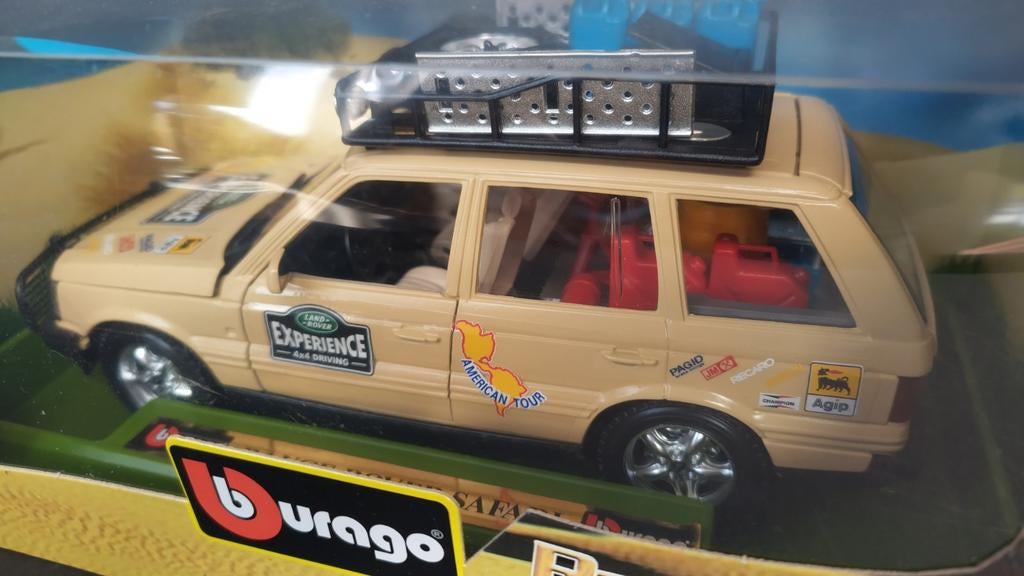 Range Rover safari 1:24 Bburago Burago Pol, Bburago@bburago.com, Auto, Verzenden, Nieuw