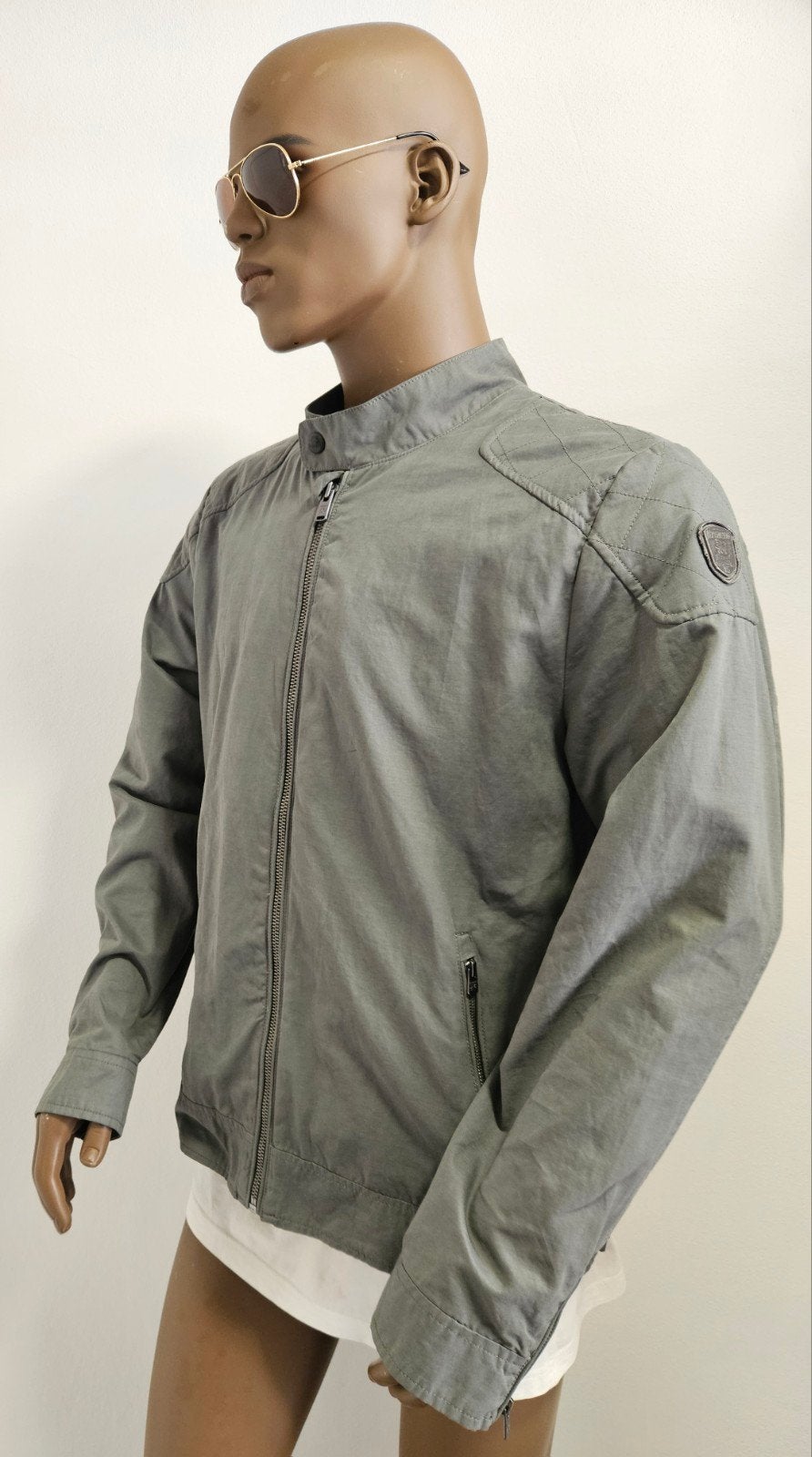 Vanguard / PME groen - grijze zomerjas (XL)