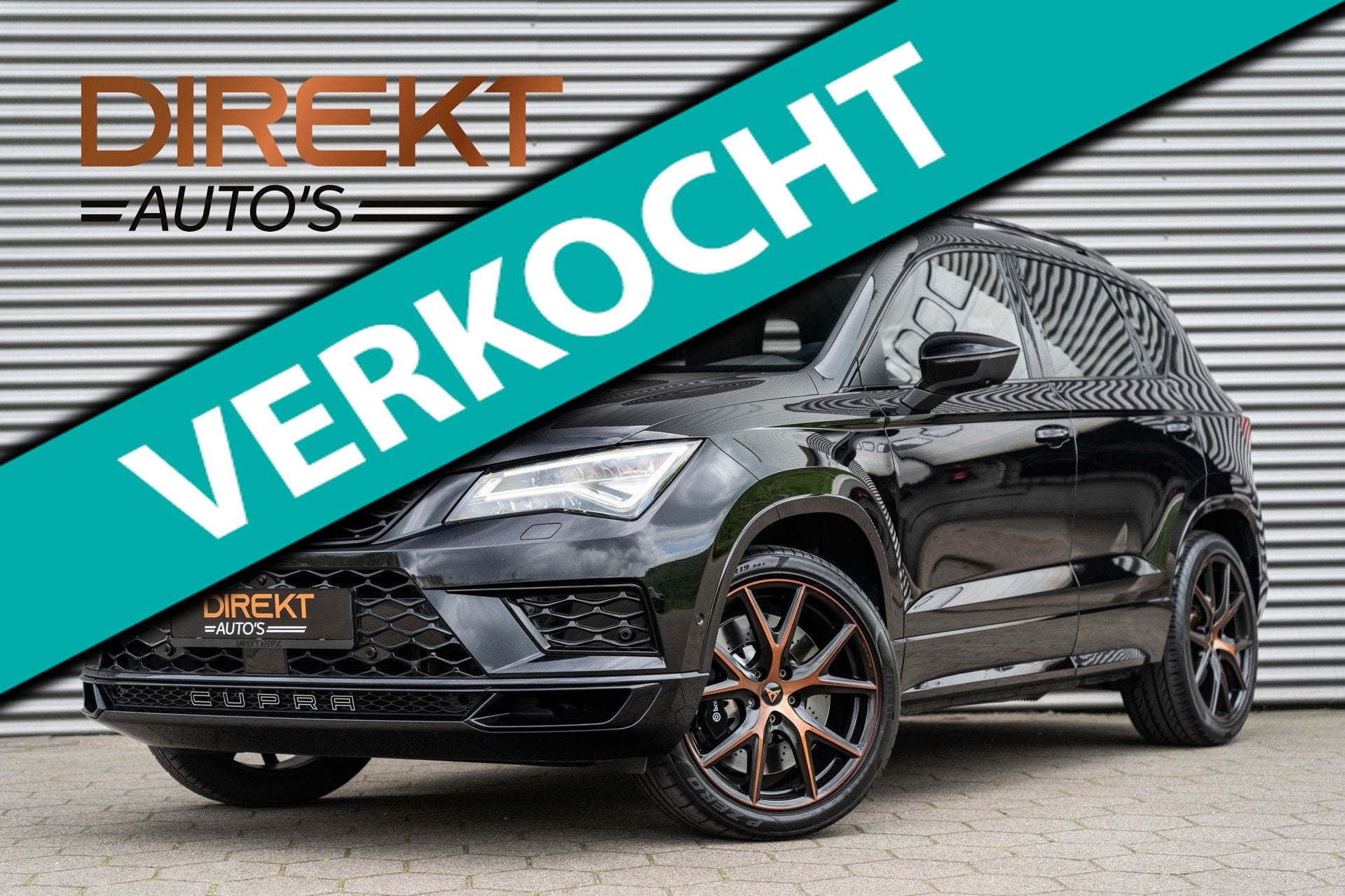 CUPRA Ateca 2.0 TSI 4DRIVE PANO BREMBO TREKHAAK BEATS KEYLES, Auto's, Automaat, Dealer onderhouden, Gebruikt, Zwart