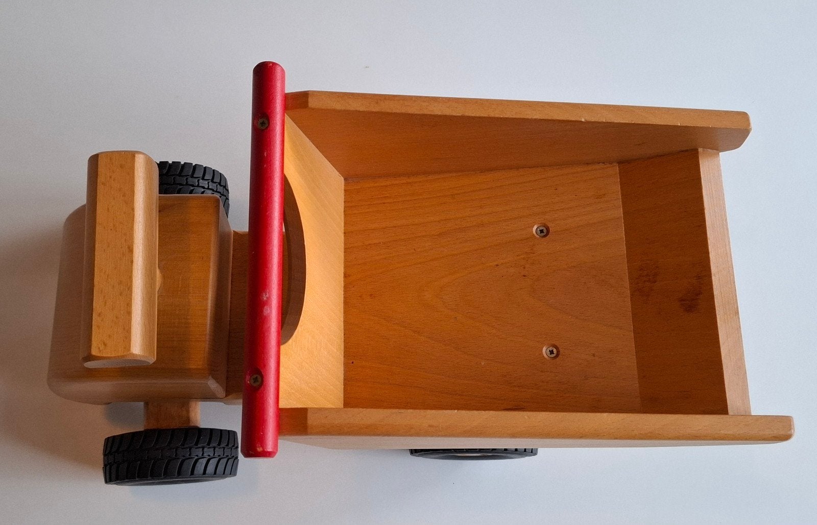 Ostheimer houten kiepwagen 40 cm – zo goed als nieuw, Ophalen, Zo goed als nieuw