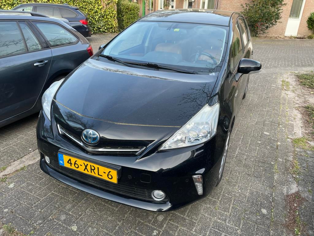 Toyota Prius Wagon 1.8 Full Hybrid Dynamic Business 2012, Auto's, Toyota, 4 cilinders, 0 kg, 7 stoelen, Zwart