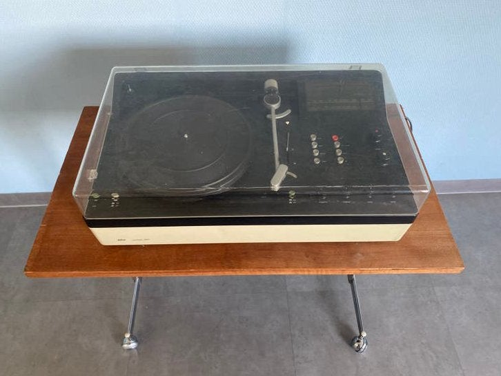 Braun Cockpit 250 vintage radio platenspeler Dieter Rams., Ophalen, Gebruikt, Platenspeler, Overige merken