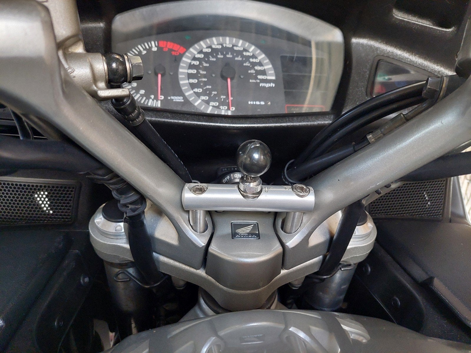 navigatie / telefoon ram mount voor Pan European ST1300, Ophalen of Verzenden, Gebruikt