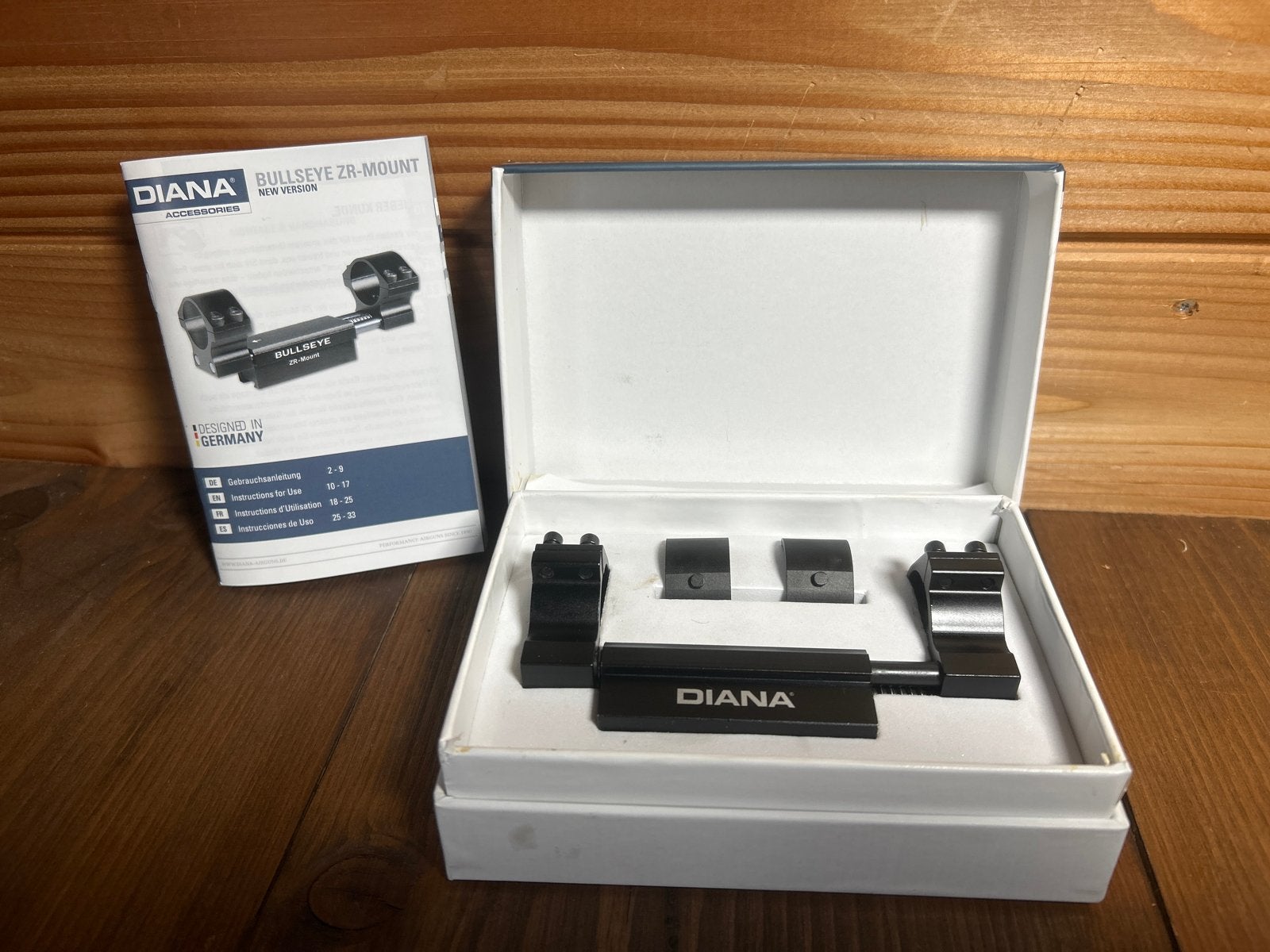 Diana ZR (Zero-Recoil) Mount 11mm - 1"/30mm richtkijker, Ophalen of Verzenden, Nieuw