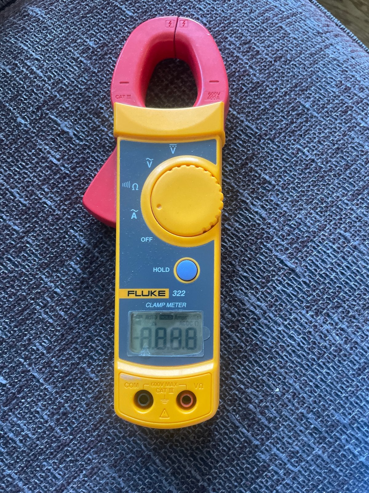 Fluke 322 Clamp Meter - Digitale Stroomtang, Ophalen of Verzenden, Gebruikt, Multimeter