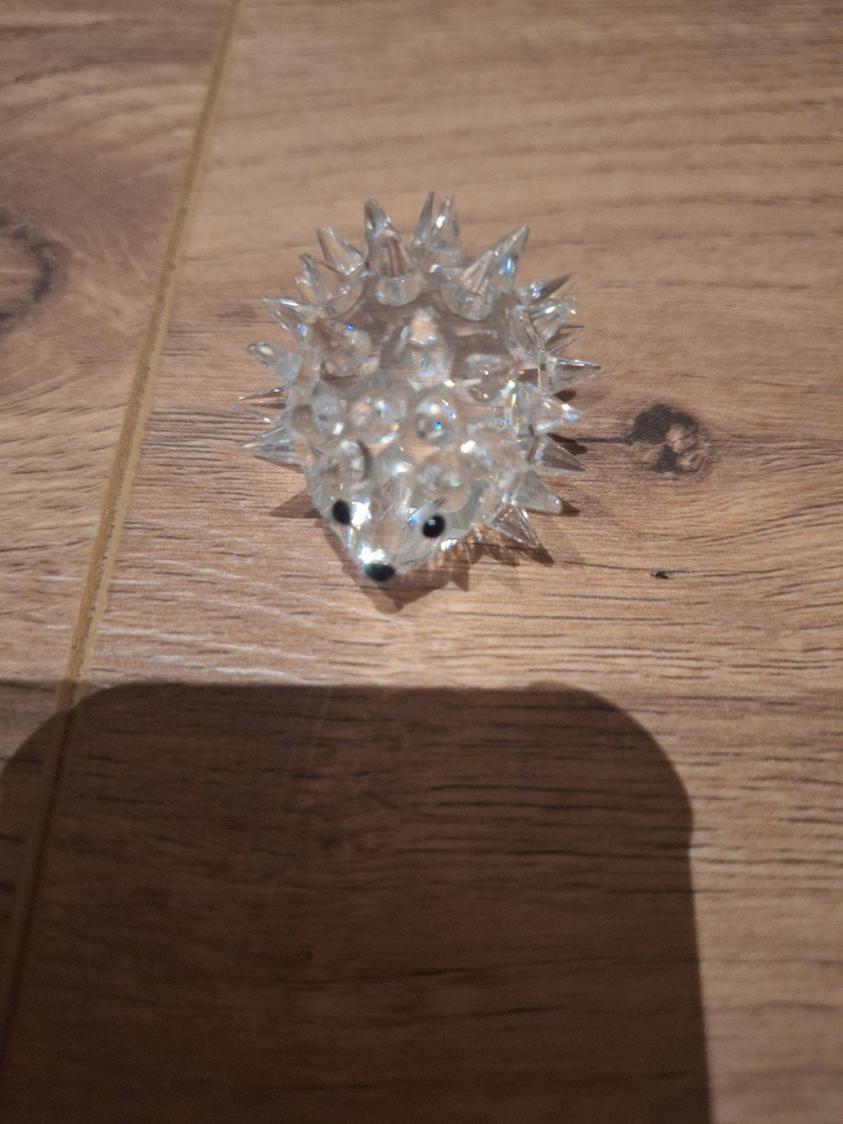 diamanten egeltje van swarovski met certificaat, Ophalen, Nieuw, Figuurtje