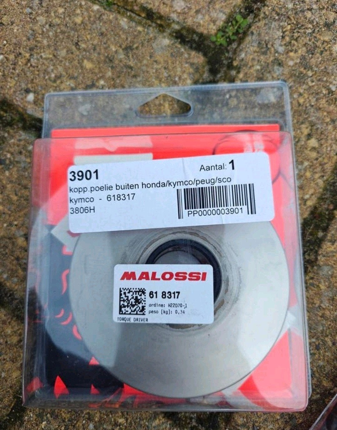 Malossi Torque driver poelie Peugeot Honda Gy6, Ophalen of Verzenden