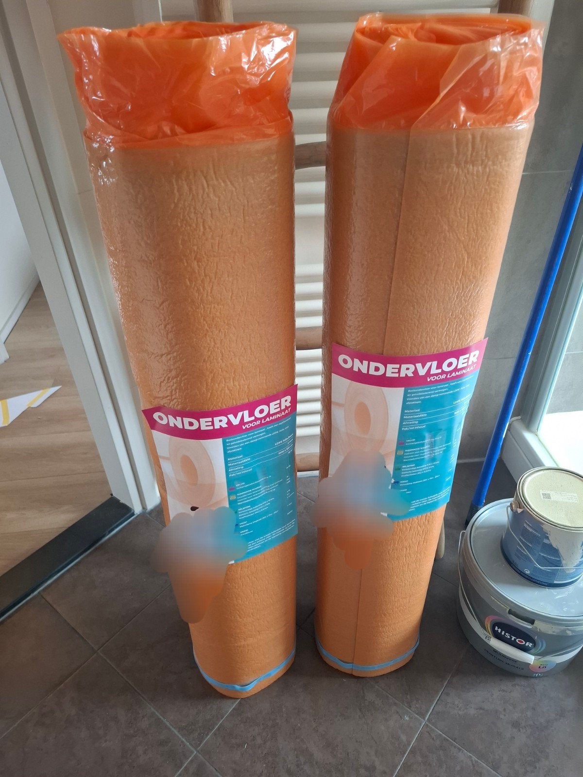 Ondervloer voor laminaat - 2 rollen, Kunststof, Overige typen, Nieuw, 10 m² of meer