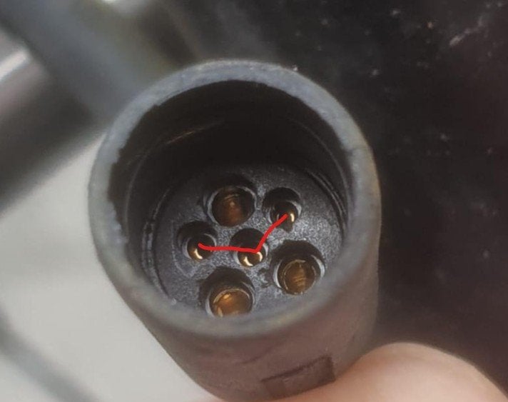 GEZOCHT: Bafang motorkabel 3+3 met  HIGO Z610 vrouwelijk, Fietsen en Brommers, Elektrische fiets, Gebruikt, Onbekend, Overige typen