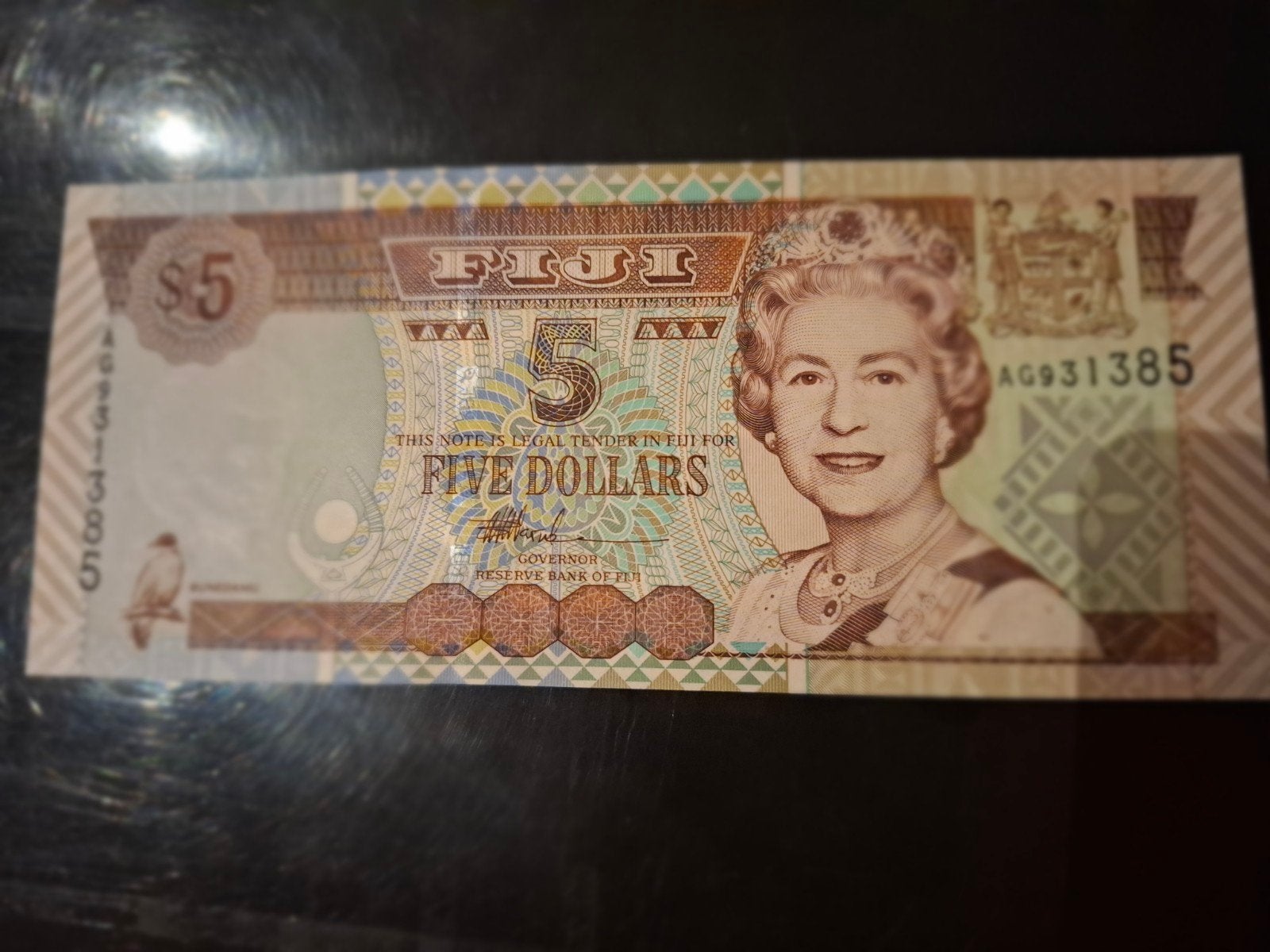 ### Fiji 5 dollar 2002 ###, Ophalen of Verzenden