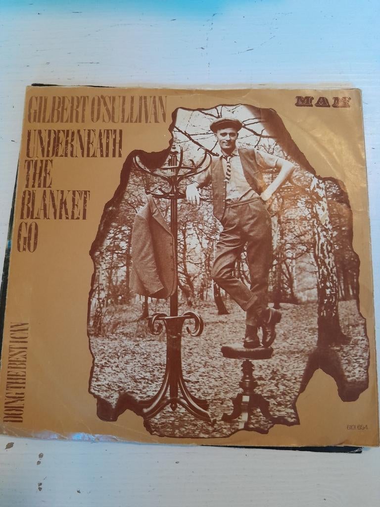 Gilbert o sullivan 7inch doing the best i can, Ophalen of Verzenden, Zo goed als nieuw, Pop