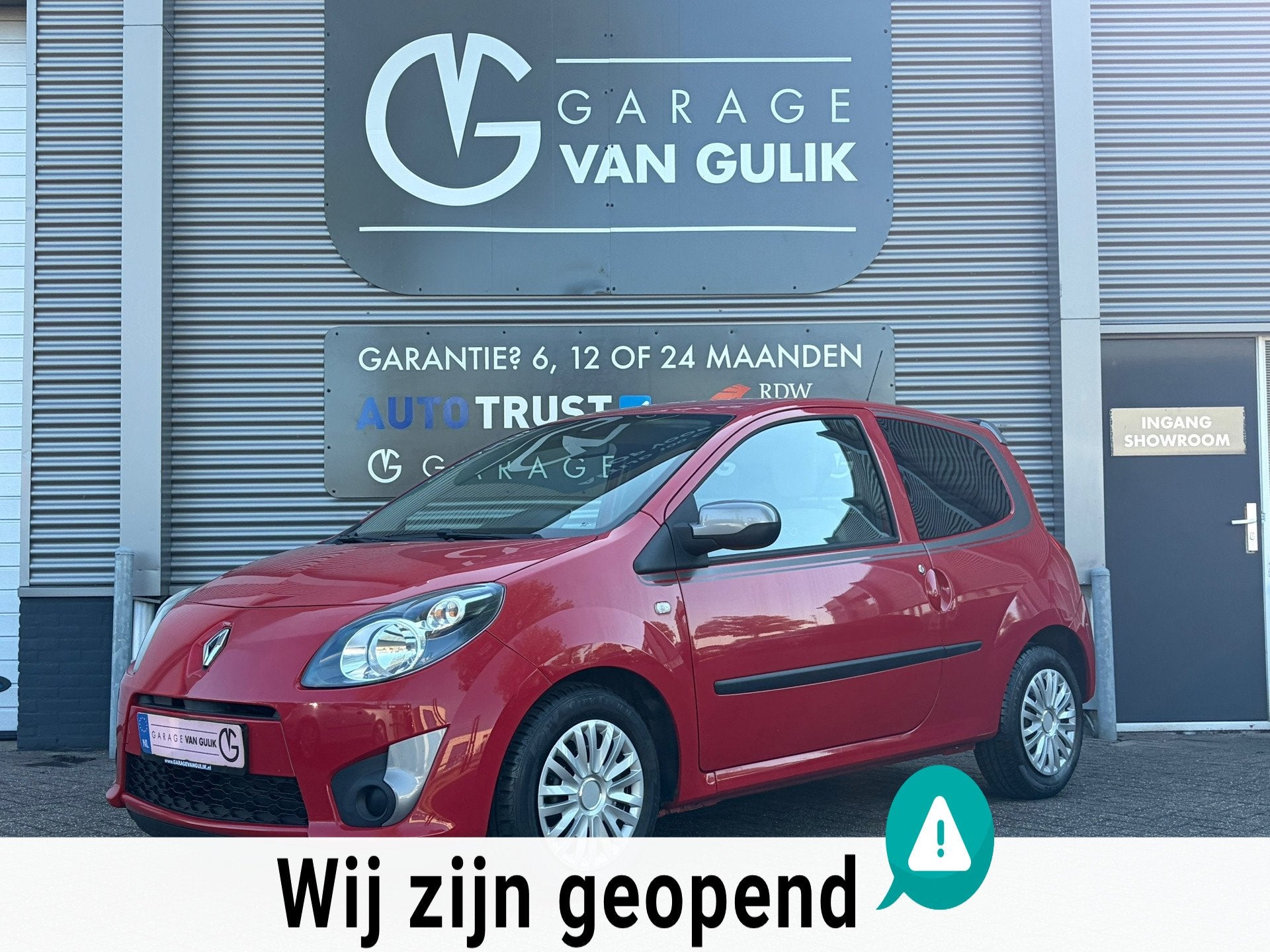 Renault Twingo 1.2-16V Collection 75PK Airco,ElektrRamen+Spi, Auto's, Renault, Gebruikt, Beige, 4 cilinders, 4 stoelen