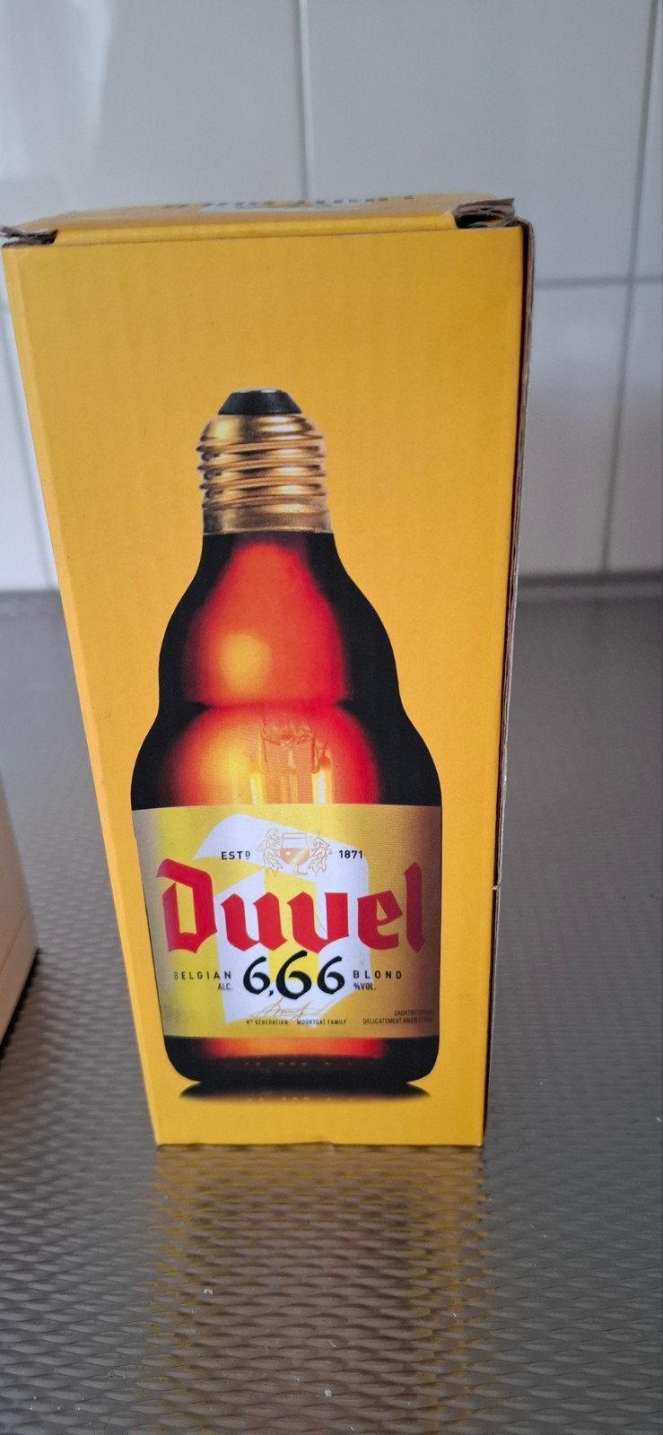 duvel la chouffe lampen, Verzamelen, Biermerken, Ophalen, Glas of Glazen, Duvel