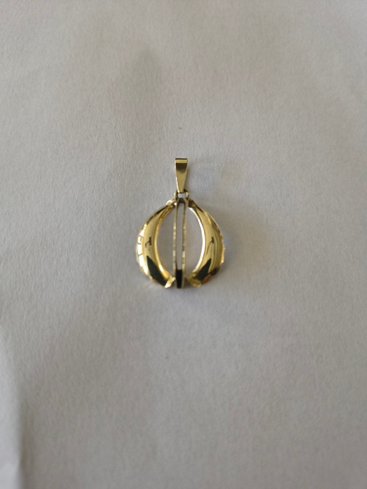 14 karaats gouden hanger., Verzenden, Goud