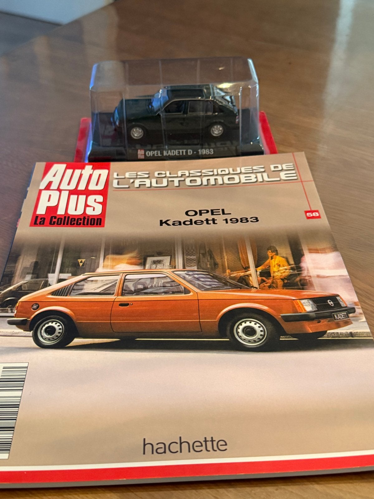 Opel Kadett D - 1983 modelauto met tijdschrift, Ophalen of Verzenden, Nieuw, Overige typen