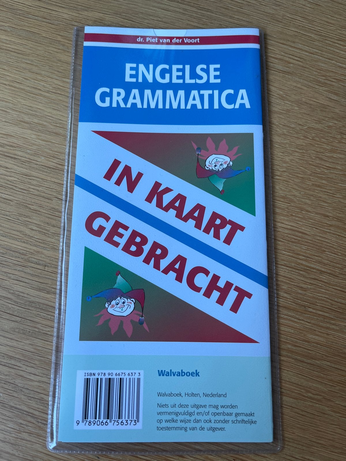 Engelse Grammatica In Kaart Gebracht - Walvaboek, Ophalen of Verzenden, Alpha, Zo goed als nieuw, LBO