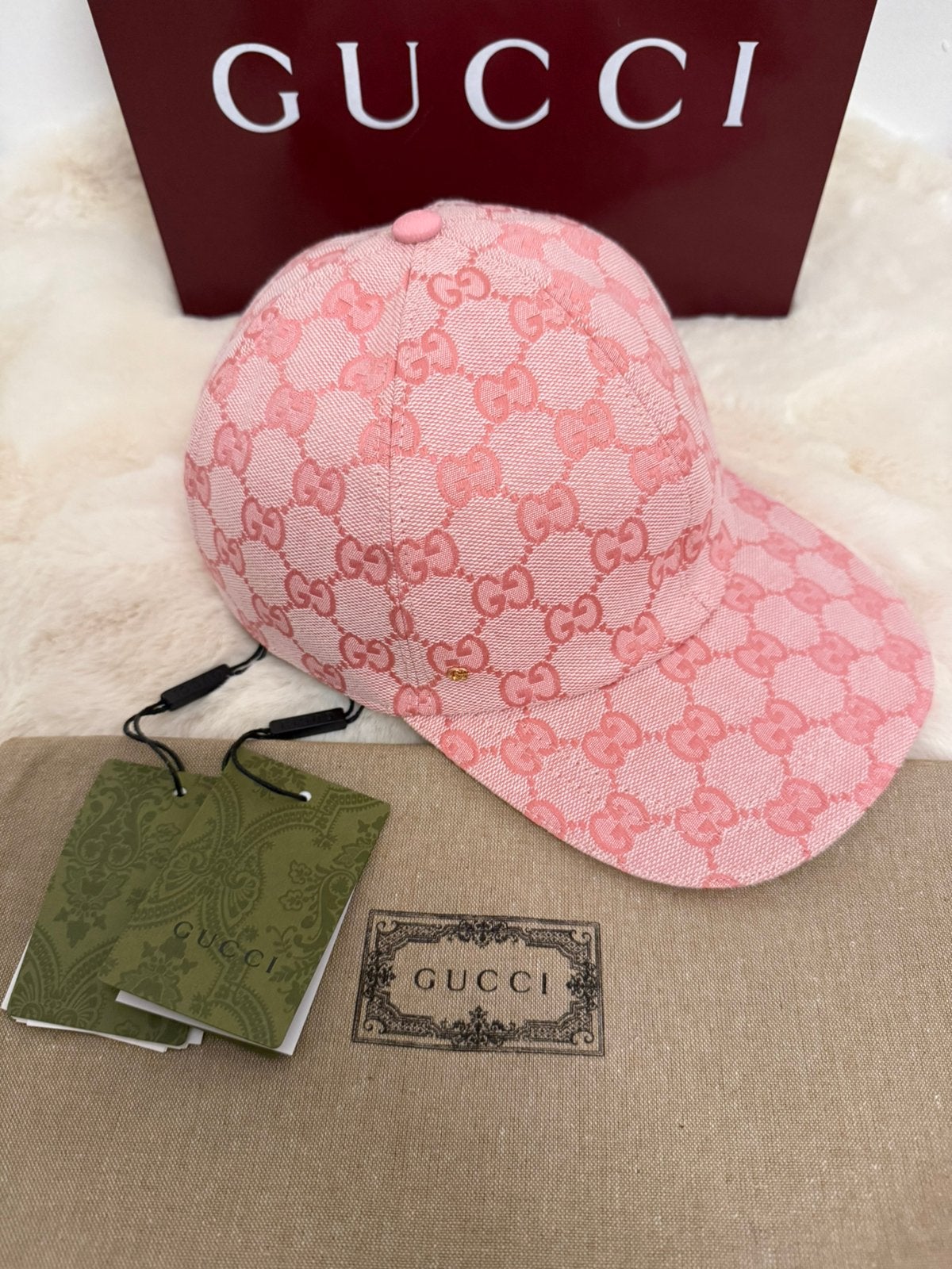 Gucci Pet Roze & Blauw, Ophalen of Verzenden, Zo goed als nieuw