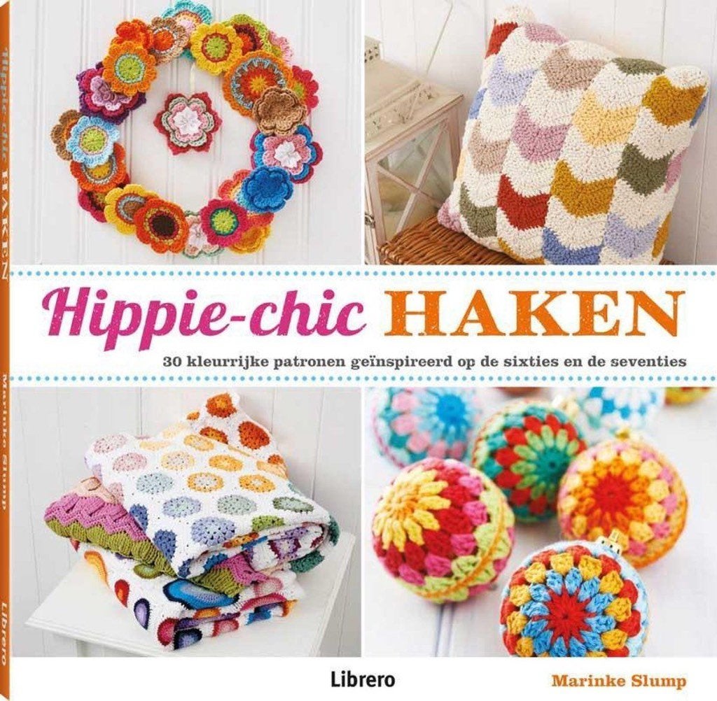 Hippie-chic - Marinke Slump, Ophalen of Verzenden, Haken, Patroon of Boek
