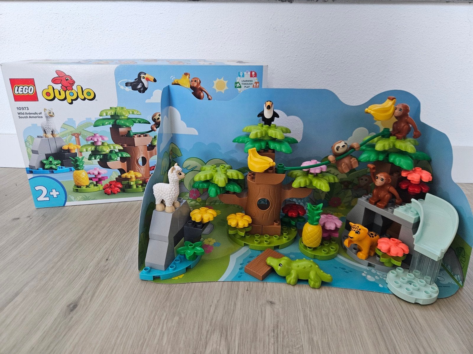 Lego Duplo 10973 Wilde dieren van Zuid-Amerika, Gebruikt, Overige thema's, Ophalen of Verzenden, Duplo