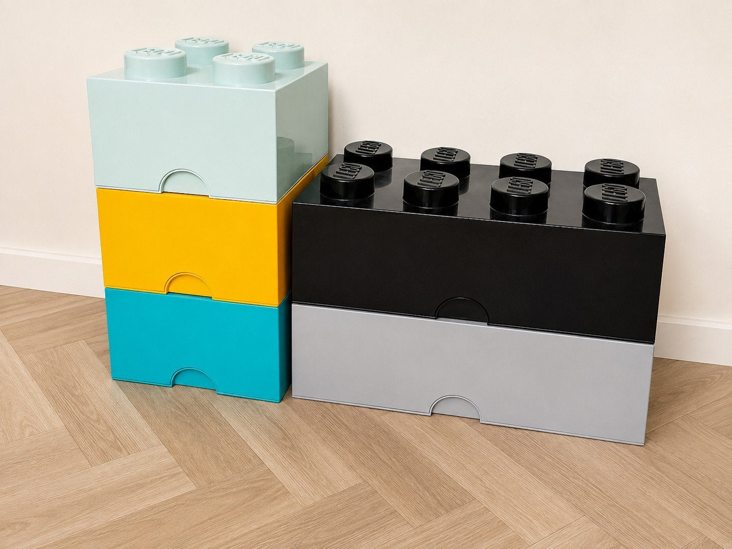 opbergbakken Lego, Kinderen en Baby's, Speelgoed | Duplo en Lego, Ophalen, Gebruikt, Lego