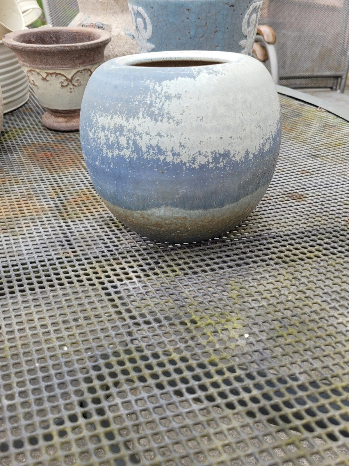 Leuke Gubbels Helden bloempot, Ophalen, Gebruikt, Rond, Binnen