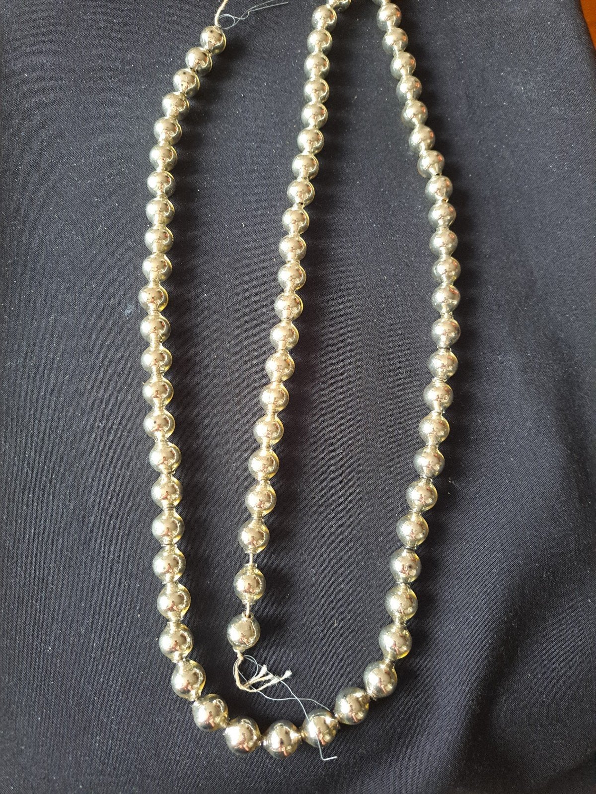 antieke kerst kralen ketting glas, Diversen, Kerst, Ophalen of Verzenden