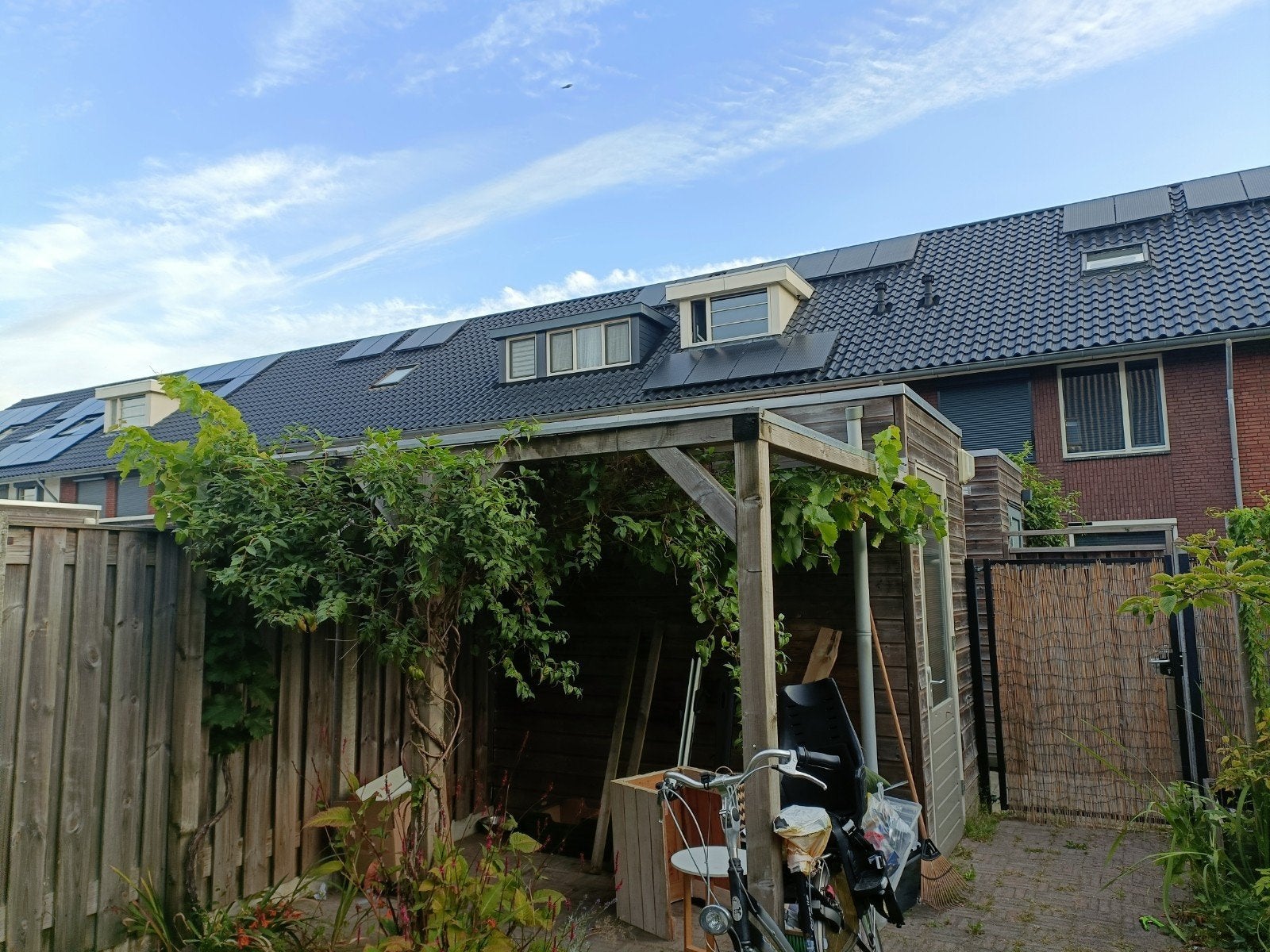 Gratis af te halen: Pergola met waterdicht kunststof dak, Ophalen of Verzenden, Gebruikt, Overige typen