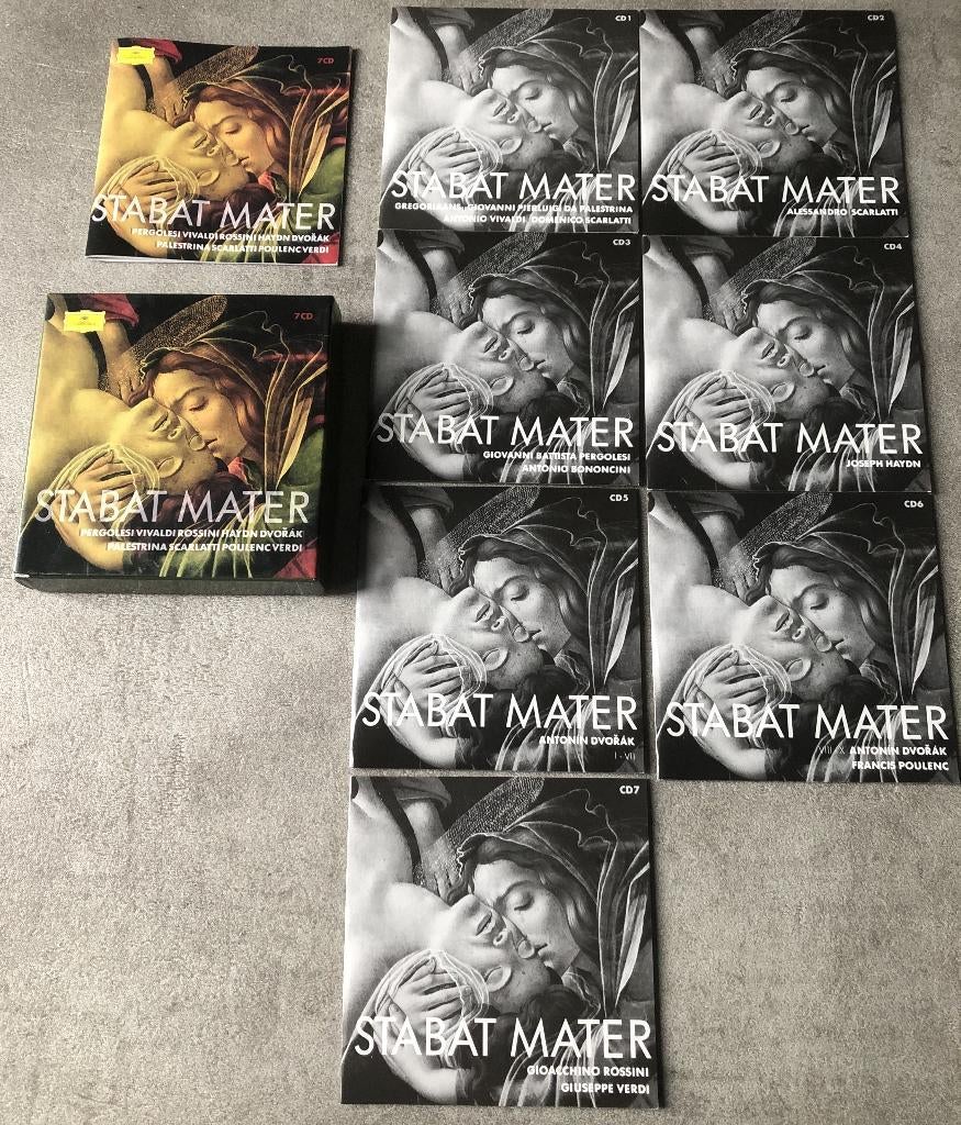 STABAT MATER - BOXSET - 7 CD'S - DEUTSCHE GRAMMOPHON, Cd's en Dvd's, Cd's | Klassiek, Boxset, Overige typen, Ophalen of Verzenden
