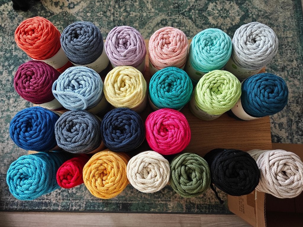 DMC macrame touw eco vita size 12, Hobby en Vrije tijd, Ophalen, Nieuw, Meerkleurig, Natuurlijk materiaal