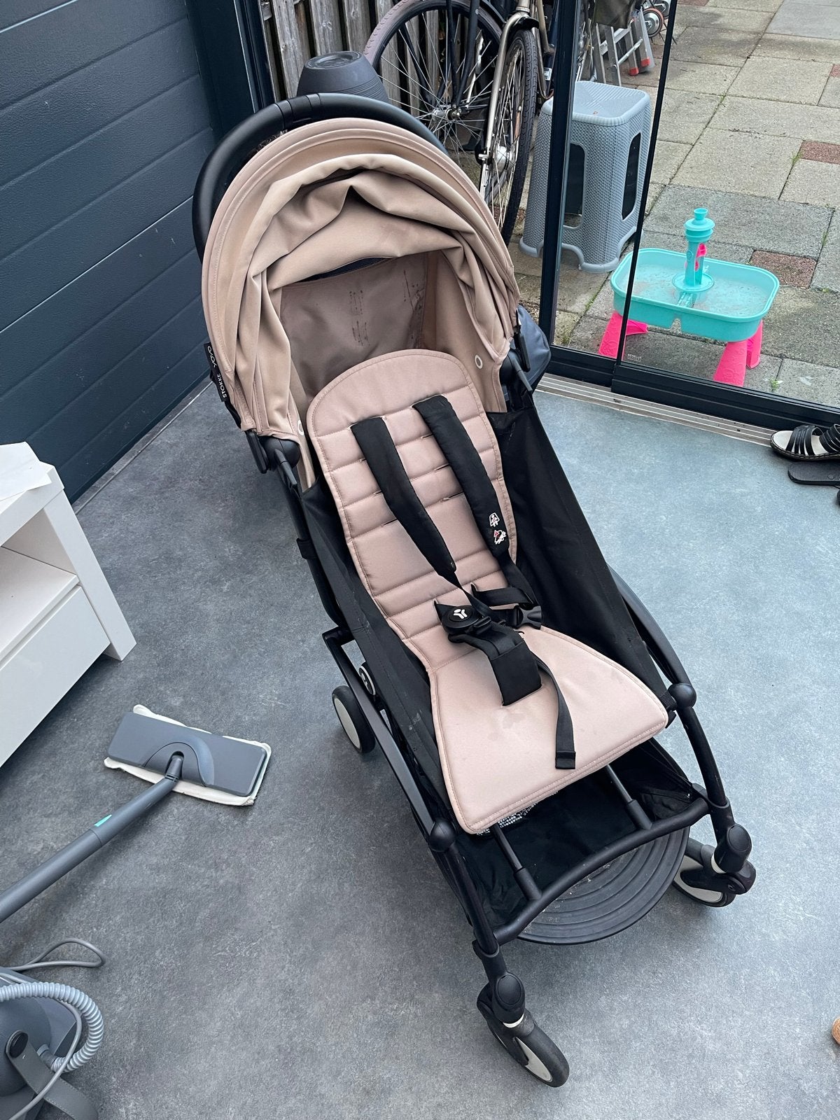 YOYO kinderwagen - Beige, Kinderen en Baby's, Ophalen, Gebruikt, Overige merken, Verstelbare rugleuning