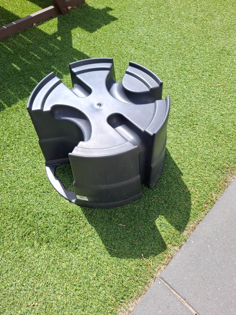 Voet regenton, Tuin en Terras, Regentonnen, Ophalen, Gebruikt, Kunststof