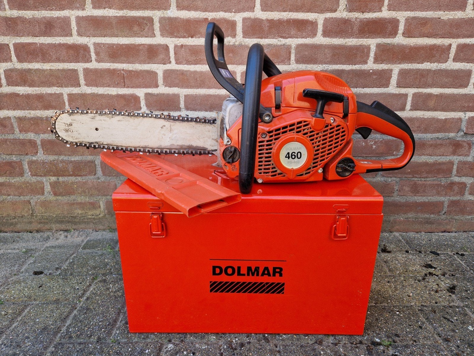Dolmar PS-460 Kettingzaag met koffer, Ophalen, Zo goed als nieuw, Zaag
