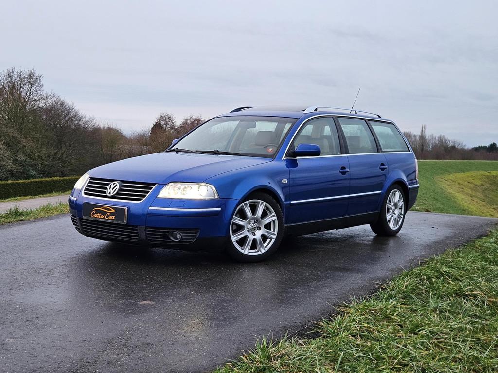 Volkswagen Passat Variant 4.0 W8 4Motion | Uitmuntende Staat, Auto's, Volkswagen, Gebruikt, Blauw, 1751 kg, Vierwielaandrijving