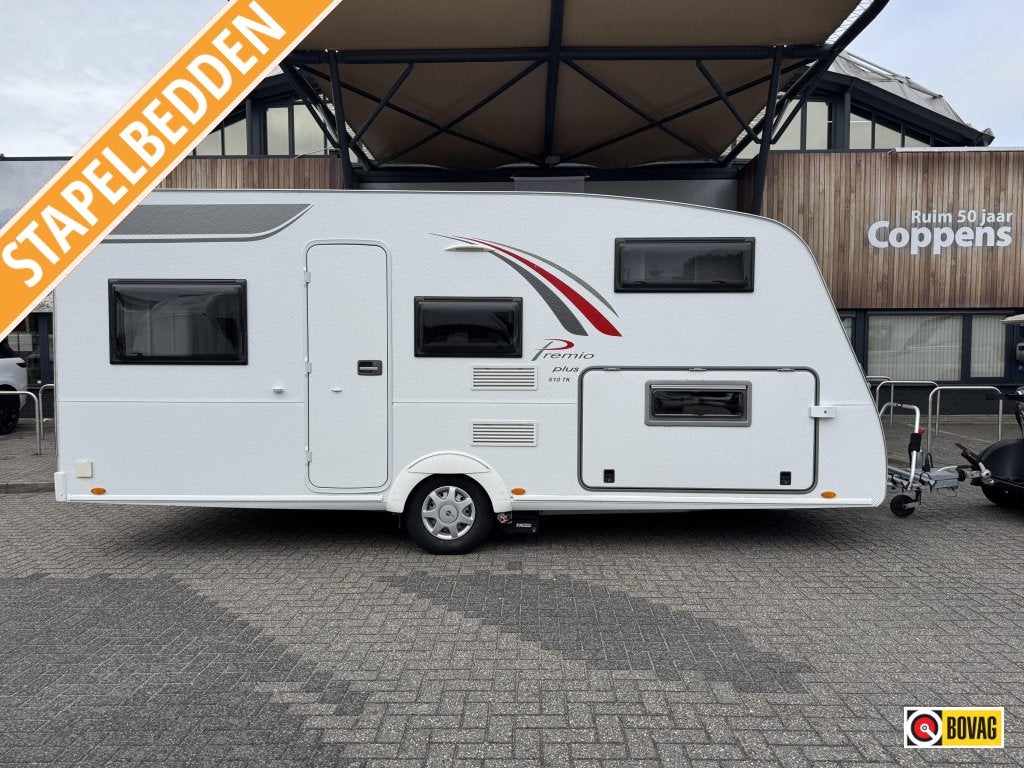 Bürstner Premio Plus 510 TK 2015 Mover,Tent,Luifel!, Caravans en Kamperen, Standaardzit, Bedrijf, Bürstner, Meer dan 6