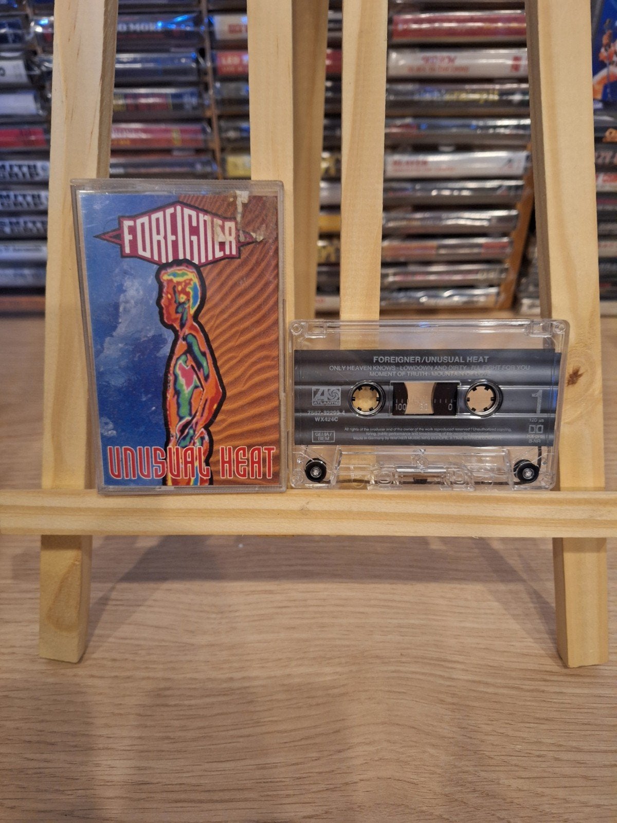 Foreigner - Unusual Heat (Cassette), Gebruikt, 1 bandje, Ophalen of Verzenden, Voorbespeeld
