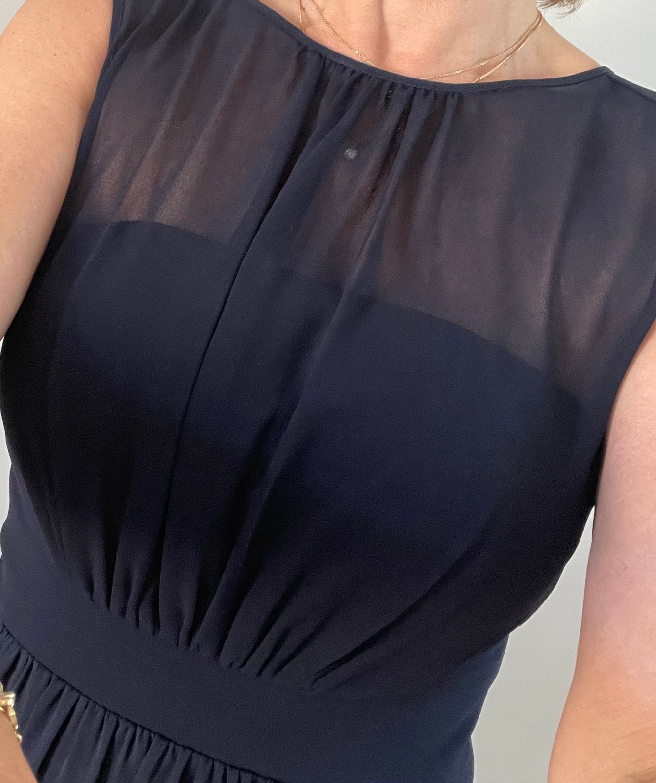 Reiss Elegante donkerblauwe galajurk mt 38, Kleding | Dames, Maat 38/40 (M), Blauw, Ophalen of Verzenden, Zo goed als nieuw