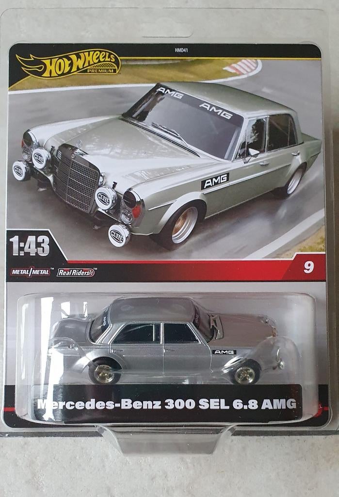 Hot Wheels Premium 1/43 Mercedes-Benz 300 SEL 6.8 AMG, Ophalen of Verzenden, Nieuw, Auto