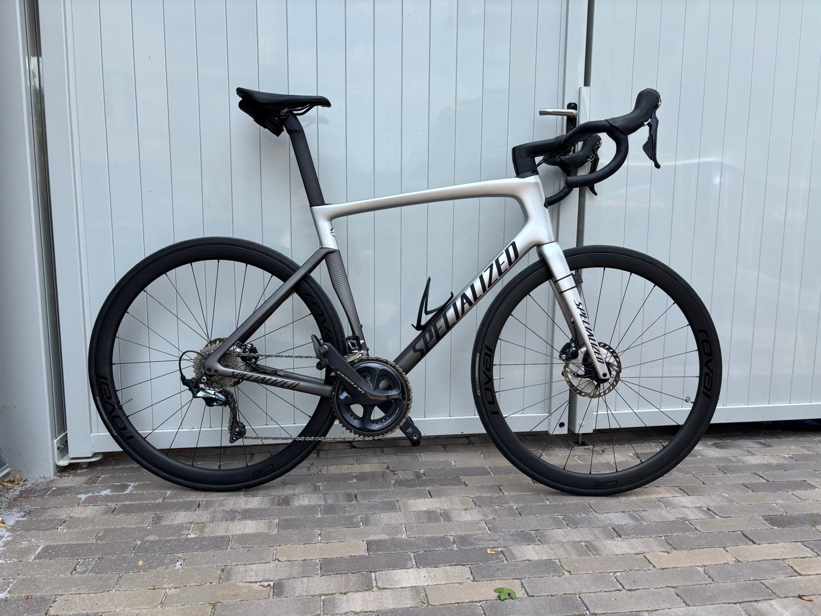 Specialized Tarmac SL7 Expert - Shimano Ultegra - Maat 58, Carbon, Zo goed als nieuw, 57 tot 61 cm, Schijfrem
