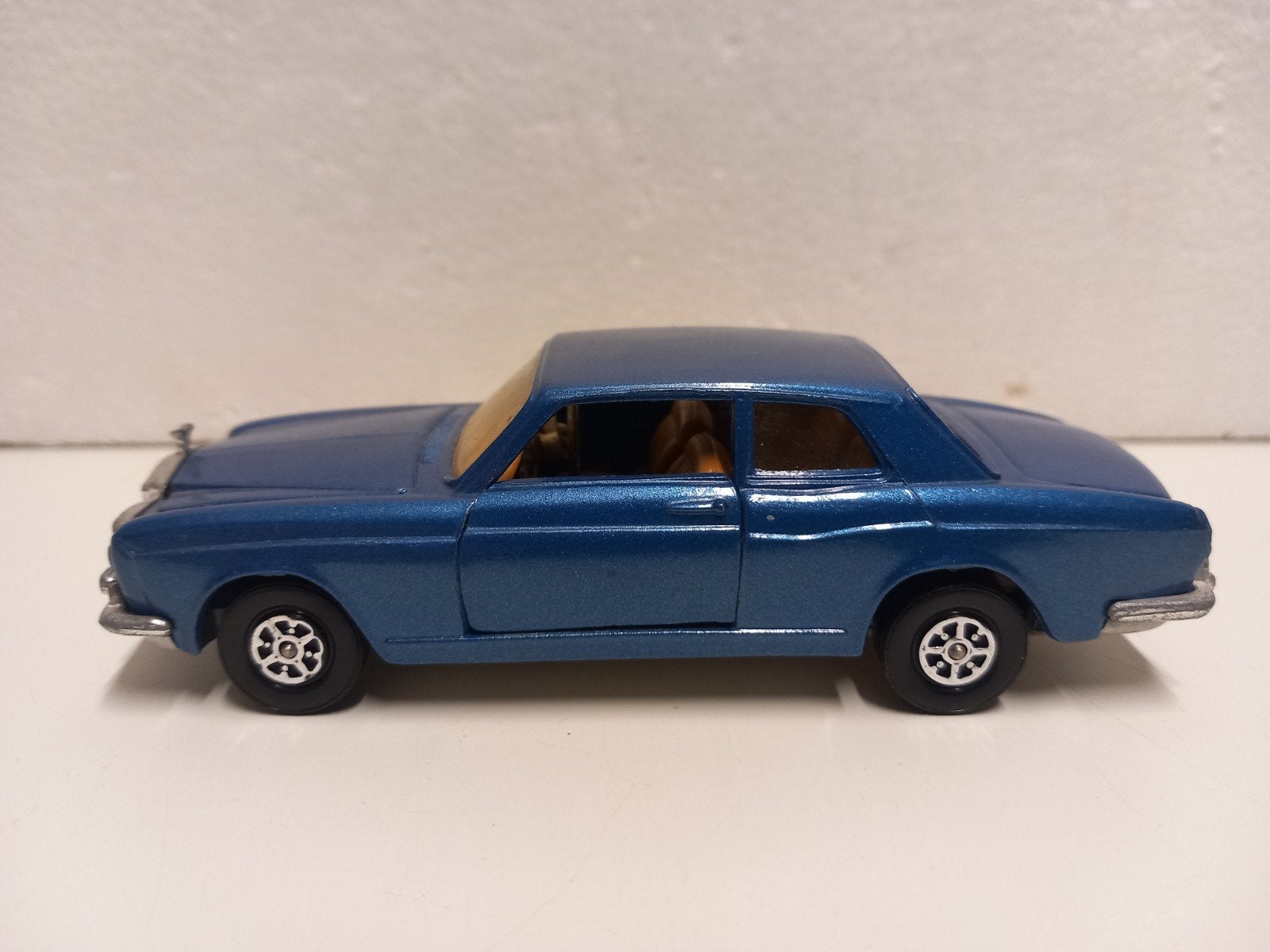 Oude Corgi Toys Rolls Royce Silver Shadow Mullinet blauw, Hobby en Vrije tijd, Ophalen of Verzenden, Zo goed als nieuw, Auto, Corgi