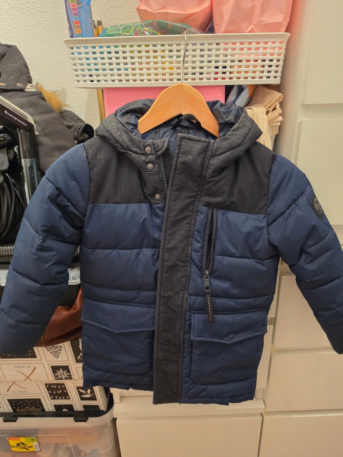 Northsails winterjas maat 116, Jongen of Meisje, Ophalen of Verzenden, Zo goed als nieuw, Jas